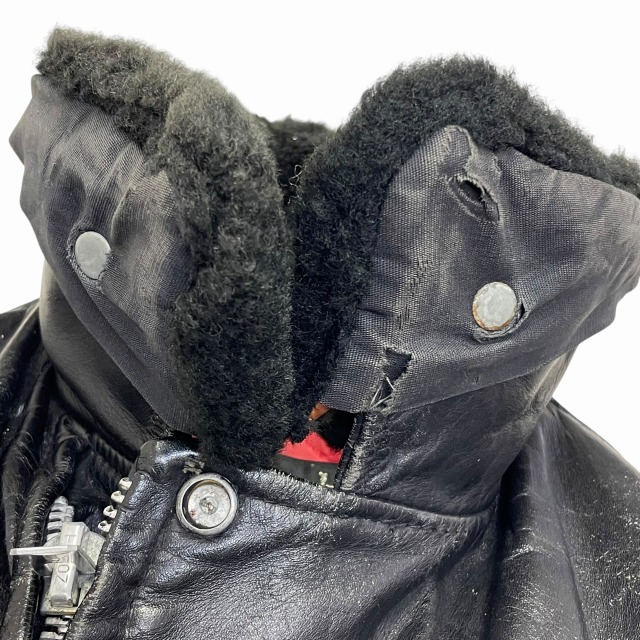 SEARS LEATHER RIDERS JACKET 70S 「Dポケット、サイズ38」｜SAFARI