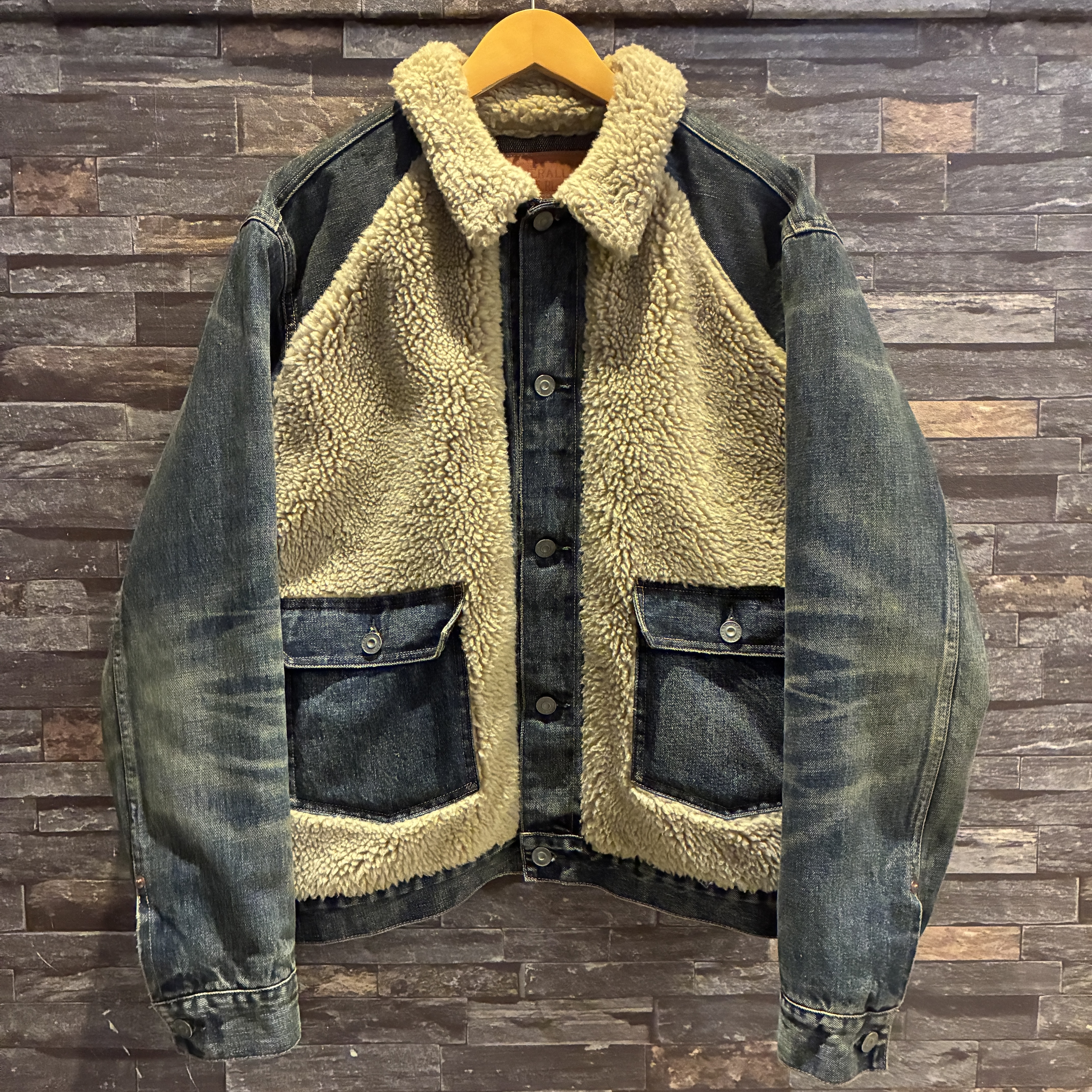 RRL DENIM GRIZZLY JACKET｜SAFARI サファリ｜高円寺 吉祥寺 VINTAGE