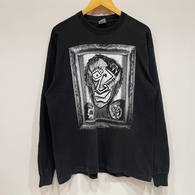 OLD GHOST L/S TEE BLACK 1990'S OLD XL｜SAFARI サファリ｜高円寺