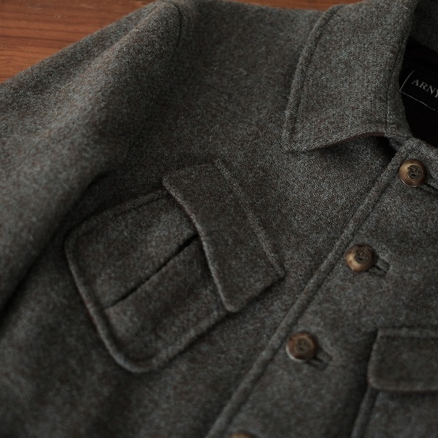 ARNYS TWEED FABRIC MILITARY JACKET｜SAFARI サファリ｜高円寺 吉祥寺 