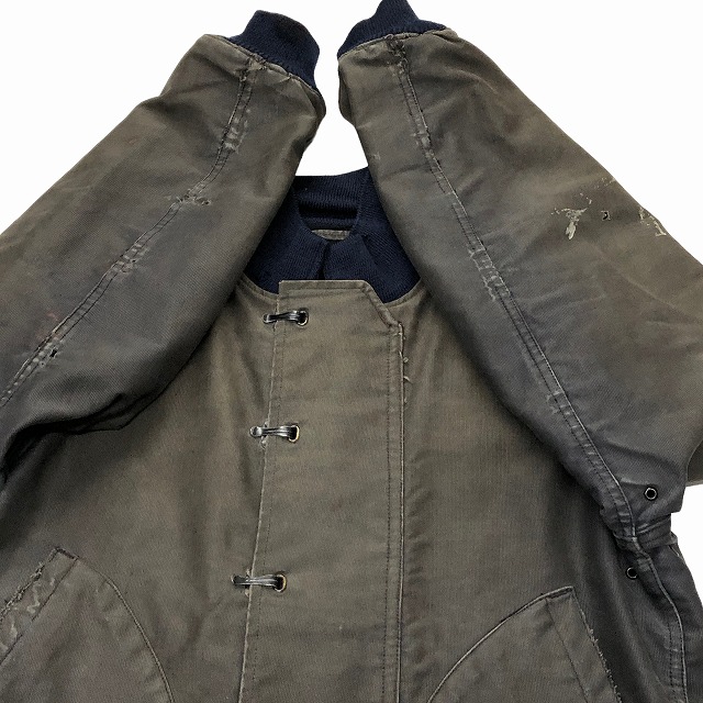 US NAVY DECK HOOK JACKET 1940'S VINTAGE｜SAFARI サファリ｜高円寺 