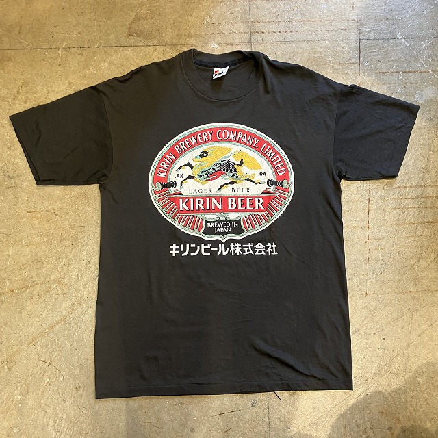 KIRIN BEER S/S TEE ~1980'S OLD XL｜SAFARI サファリ｜高円寺 吉祥寺