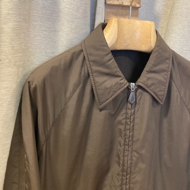 HERMES NYLON ZIP BLOUSON 52 