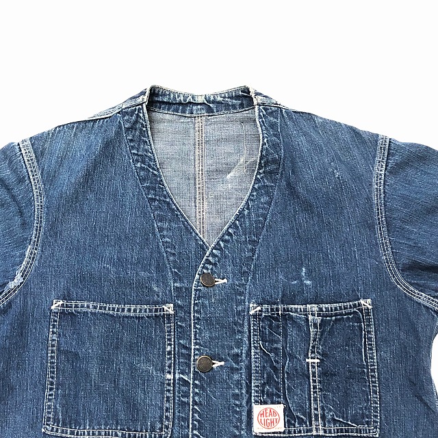 HEAD LIGHT DENIM ENGINEER JACKET 1950'S VINTAGE｜SAFARI サファリ 