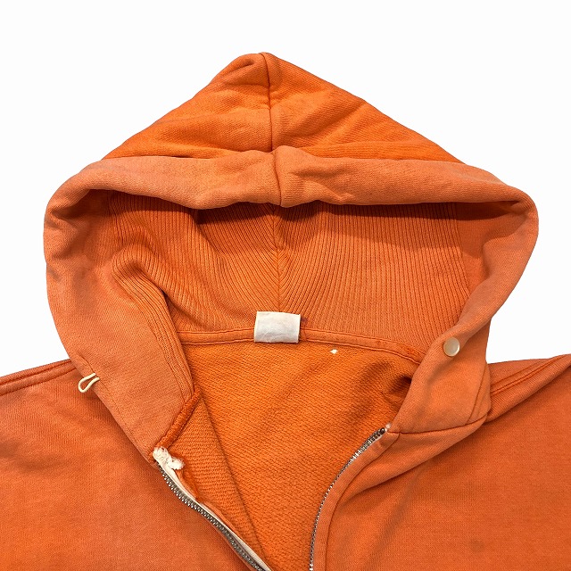 AKOM FULL ZIP SWEAT PARKA 50S 「オレンジ、セパポケ」｜SAFARI 