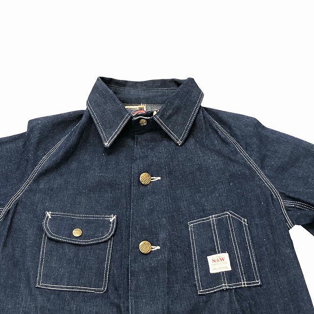 N&W DENIM COVERALL 「デッドストック、チェンジボタン」｜SAFARI 