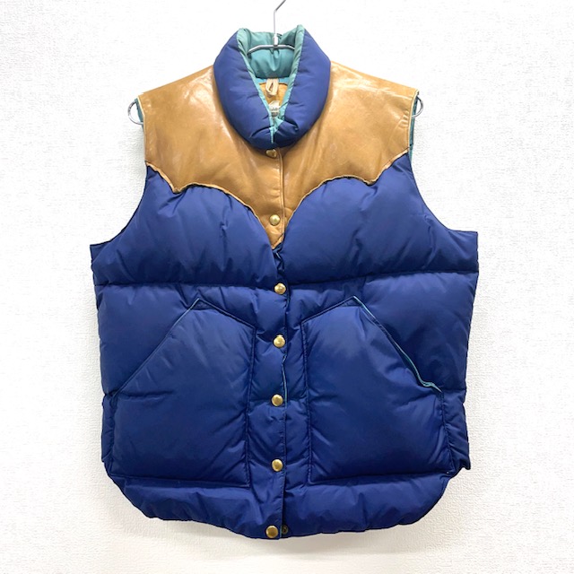 ROCKY MOUNTAIN DOWN VEST 1970'S OLD｜SAFARI サファリ｜高円寺