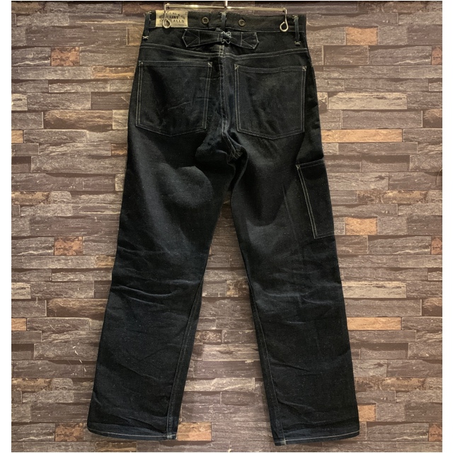 RRL 1932 BUCKLE BACK DENIM PANT LIMITED PRODUCTION RUN EDITION OF