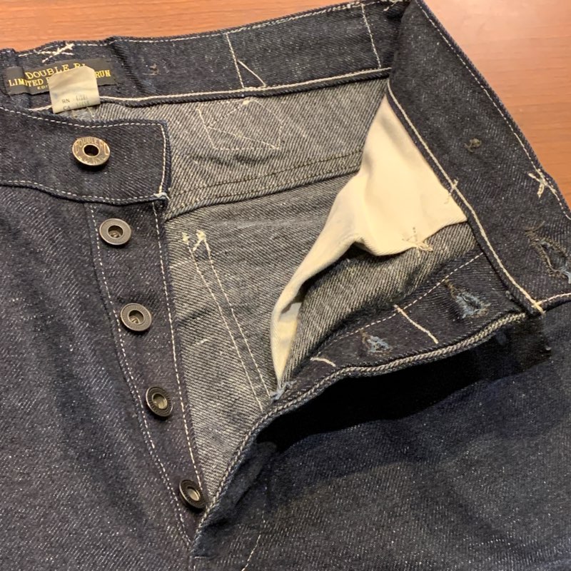 RRL 1932 BUCKLE BACK DENIM PANT LIMITED PRODUCTION RUN EDITION OF