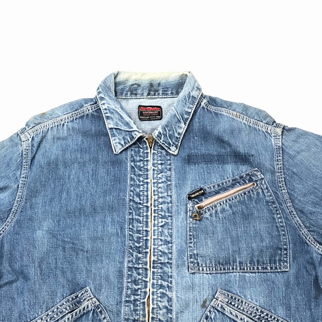 BURLINGTON DENIM JACKET 60S 「91-Bタイプ、グッドサイズ」｜SAFARI