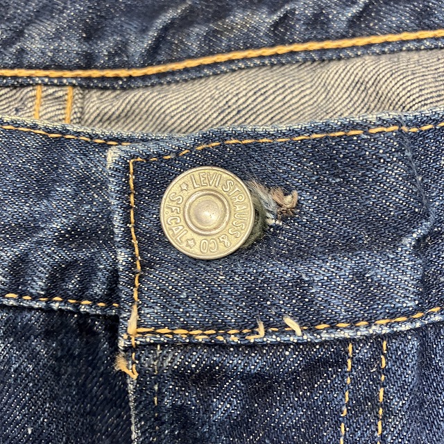 LEVI'S 501 ZXX 1950'S VINTAGE 「濃紺、状態良好、ショートレングス 