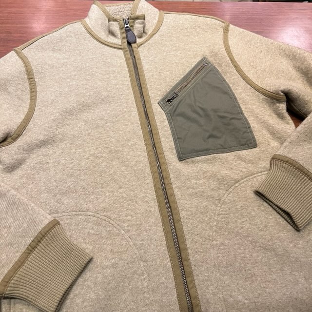 rrl fleece jacket
