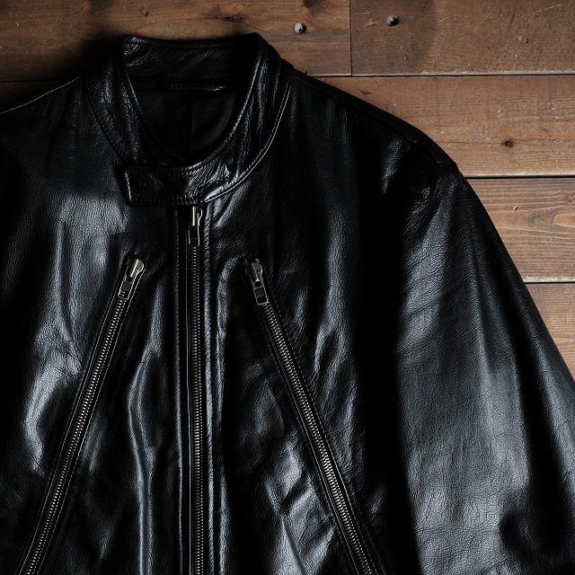Maison Maison Margiela 08SS 八の字 LEATHER RIDERS JACKET｜SAFARI サファリ｜高円寺 吉祥寺  VINTAGE、IMPORTBRANDの買取・委託販売専門ショップ