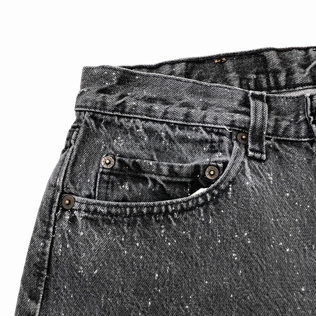 LEVI'S 501 BLACK GALANTIC WASH 「実寸W30.5 L29」｜SAFARI サファリ ...