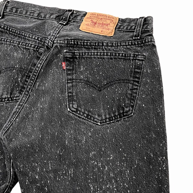 LEVI'S 501 BLACK GALANTIC WASH 「実寸W30.5 L29」｜SAFARI サファリ ...