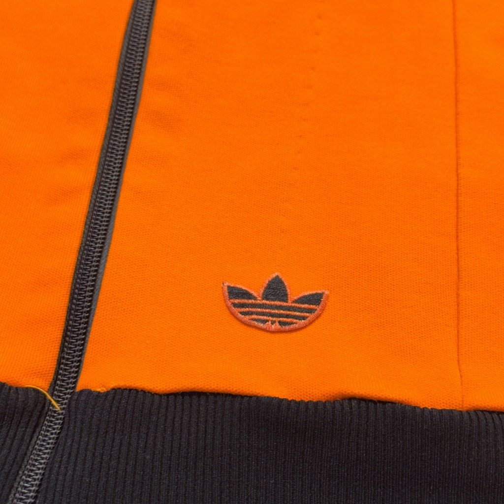 adidas TRACK JACKET 80S 「オレンジ×ブラック、サイズ7」｜SAFARI