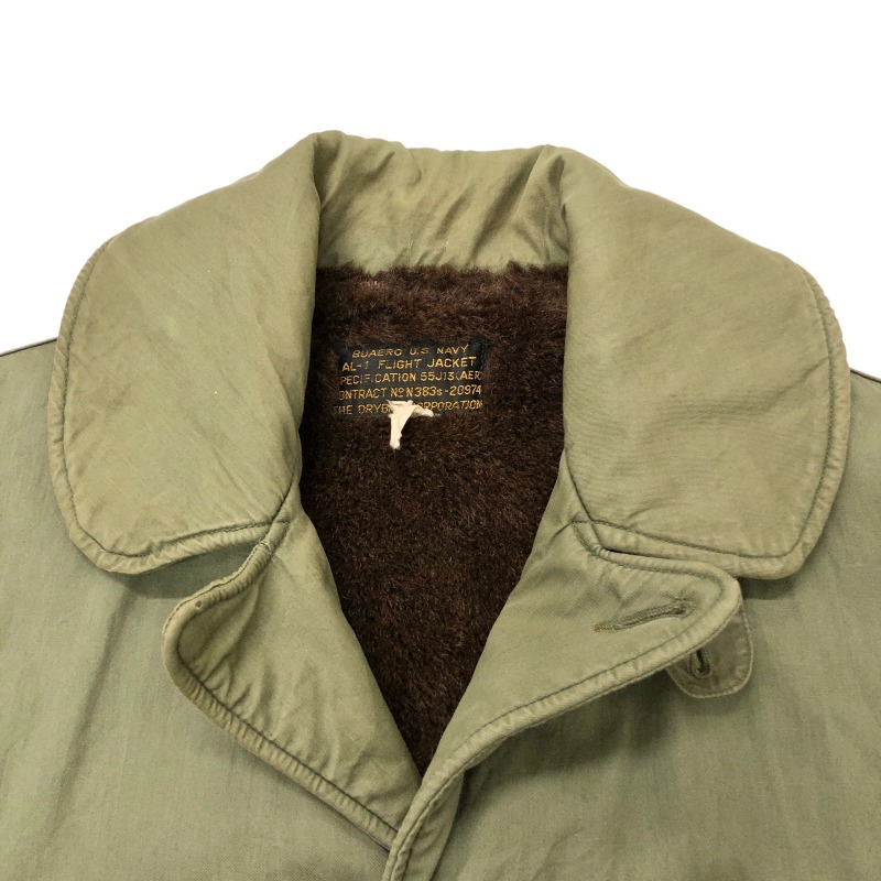 US NAVY AL-1 JACKET 1950'S VINTAGE｜SAFARI サファリ｜高円寺 吉祥寺