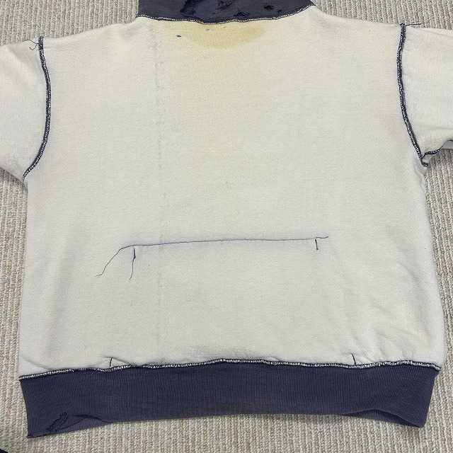 1950'S VINTAGE DOUBLE FACE SWEAT PARKA 50S 「フェードネイビー