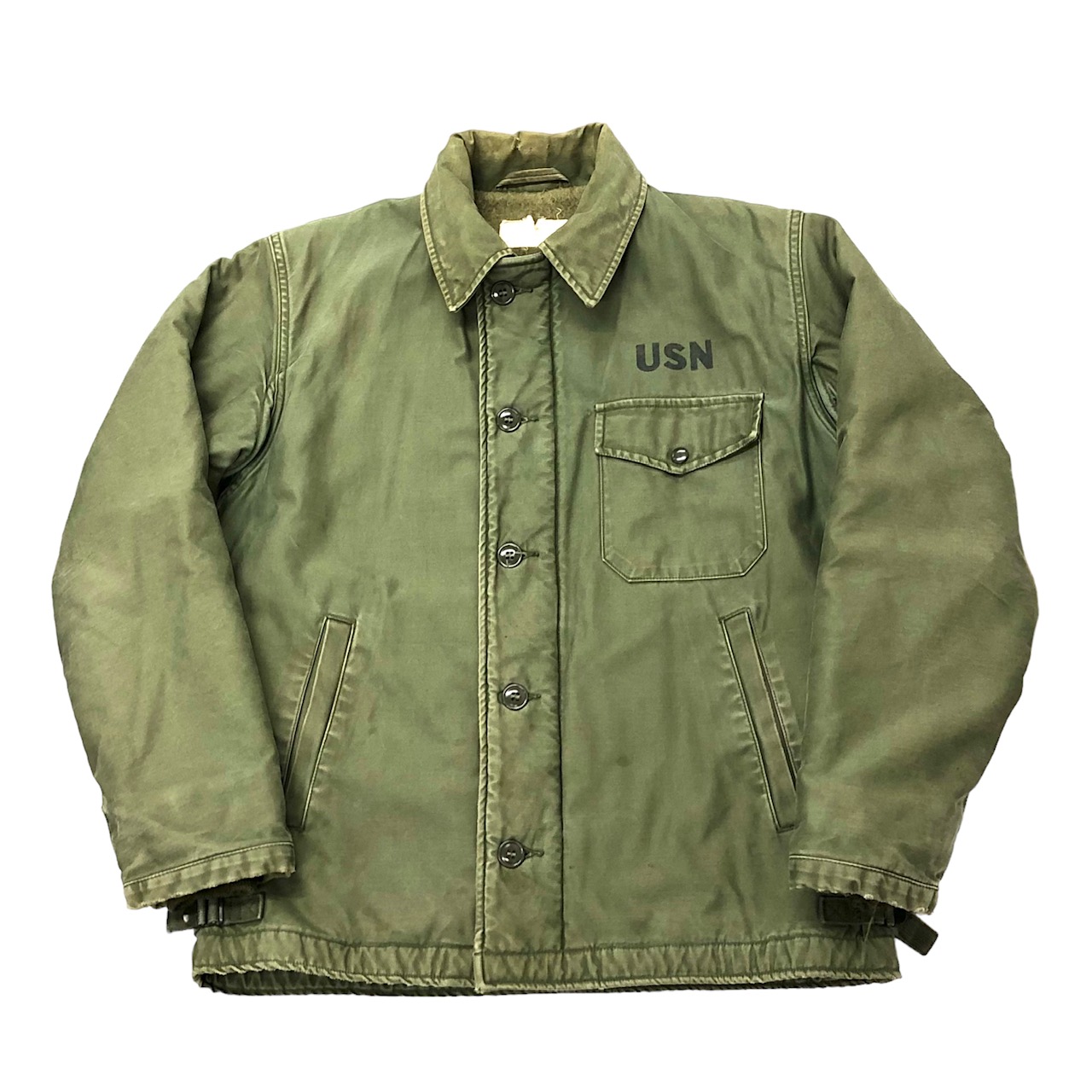 ⭐️大幅値下げ！⭐️デッドストック US NAVY A-2 Deck jacket
