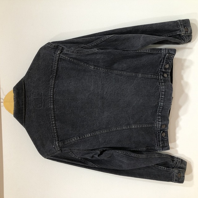 SALE】 LEVI'S 先染めブラックUSA製、size42 70506 ジャケット ...