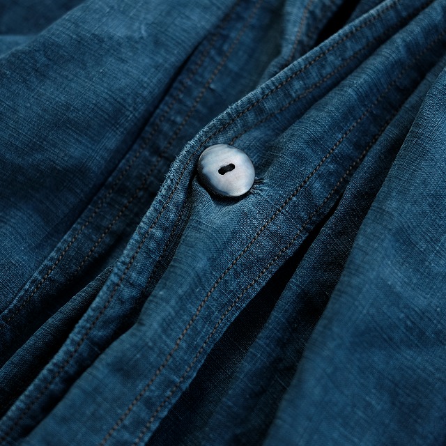 サイズ交換ＯＫ】 1900EARLY フレンチINDIGO LINEN SMOCK - メンズ