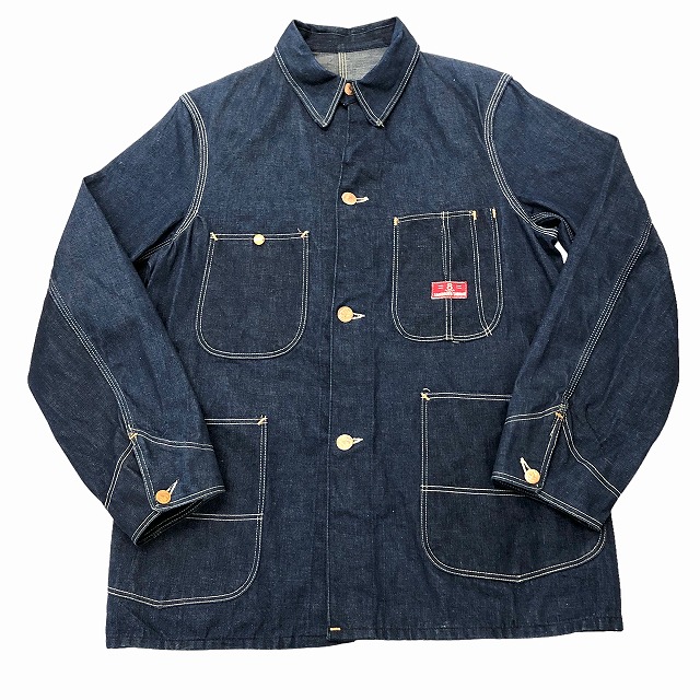 1950'S VINTAGE DENIM COVERALL 「機関車ボタン、グッドコンデション