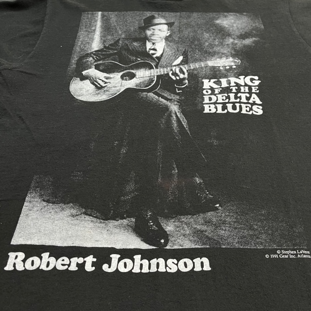 ロバートジョンソン Robert Johnson 1991年製ビンテージTシャツ-