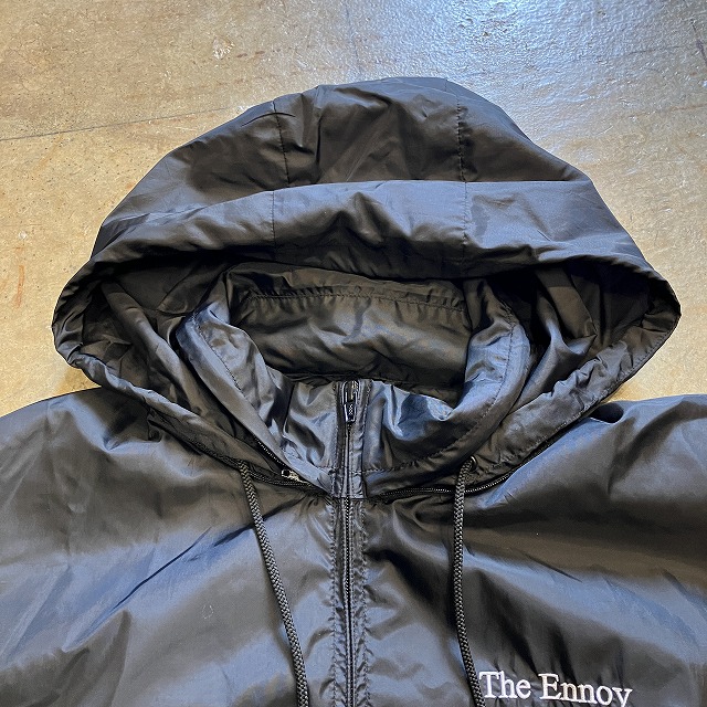 THE ENNOY PROFESSIONAL PACKABLE NYLON JACKET BLACK L 2022｜SAFARI 