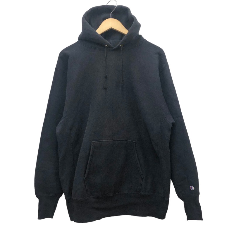 CHAMPION REVERSE WEAVE PARKA 90'S 「BLACK、目無し、XL」｜SAFARI