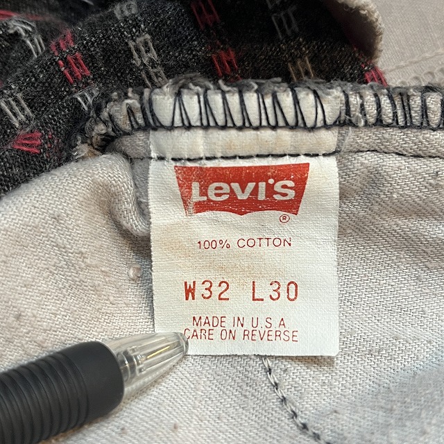 LEVI'S 22828-1258 80S 「レアモデル、ゴールデンサイズ、実寸 W31 L30 ...