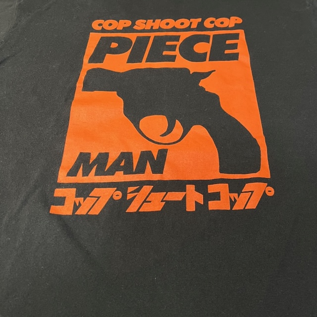 COP SHOOT COP PIECE MAN 1990'S OLD XL｜SAFARI サファリ｜高円寺