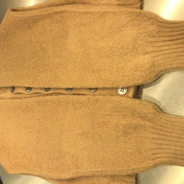 LORD JEFF MOHAIR CARDIGAN 60S 「BAGGY SHAG、ベージュ、サイズ