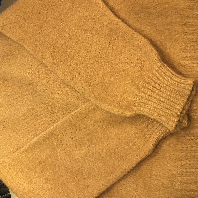 LORD JEFF MOHAIR CARDIGAN 60S 「BAGGY SHAG、ベージュ、サイズ