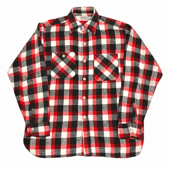 【激レア】 50s  PENNEY’S  Flannel shirt マチ付き 激レア】 50s PENNEY'S Flannel shirt マチ付き