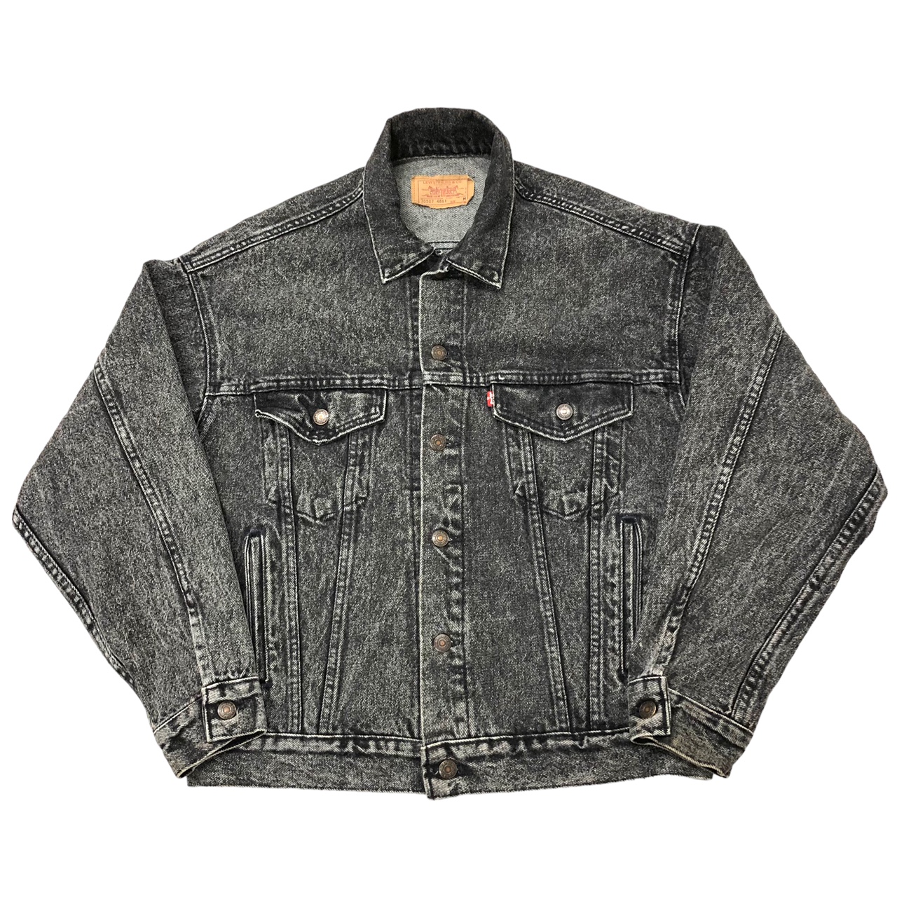 軽量な折り畳み自転車 Levi's 70507 Black denim jacket/ USA製 | www