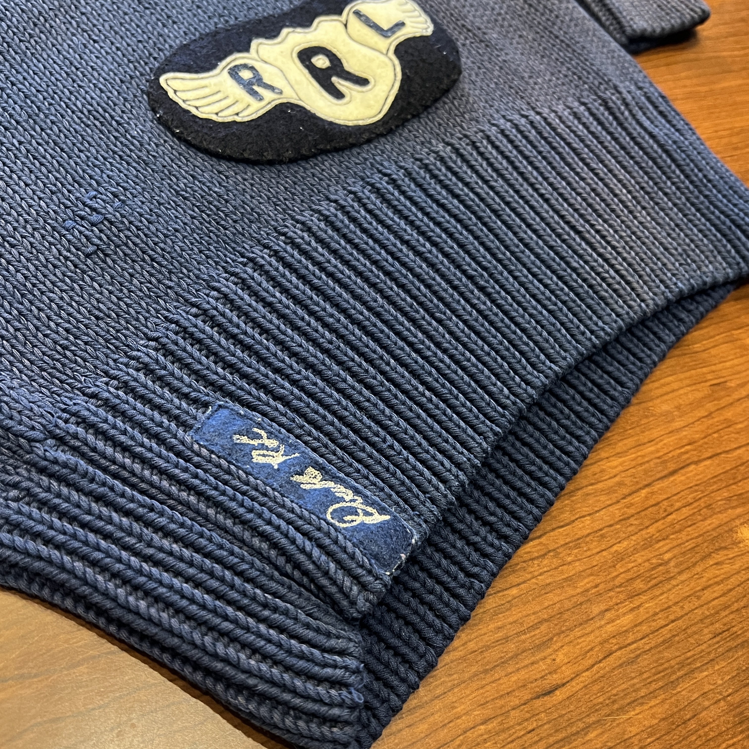 RRL COTTON WAPPEN SWEATER ''1936'' OLD MODEL｜SAFARI