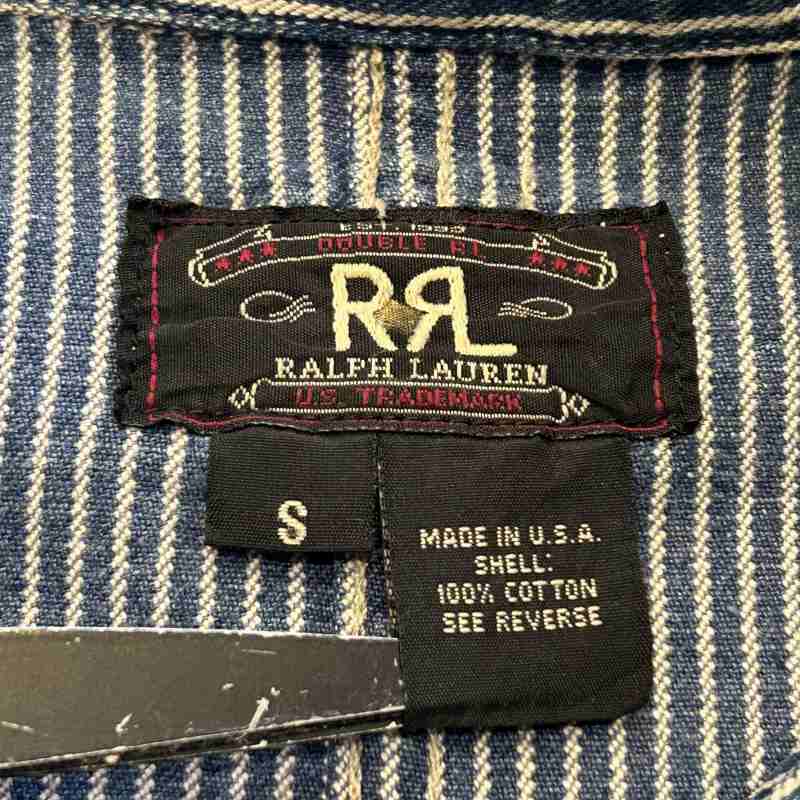 RRL 98-B TYPE HICKORY WORK JACKET 1990'S OLD USA製|SAFARI RRL 98-B TYPE HICKORY WORK JACKET 1990'S OLD USA製|SAFARI