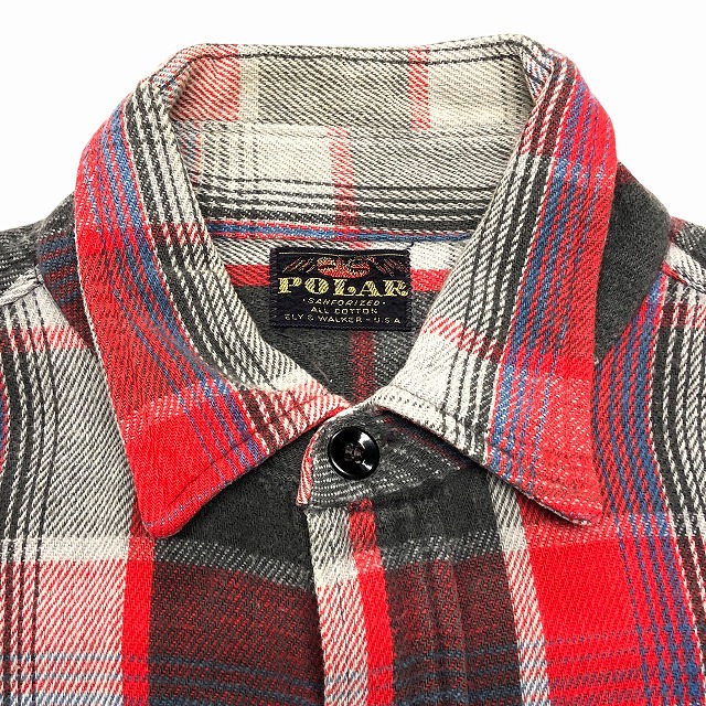 POLAR FLANNEL SHIRT 60S 「好配色チェック」|SAFARI サファリ POLAR FLANNEL SHIRT 60S 「好配色チェック」|SAFARI サファリ