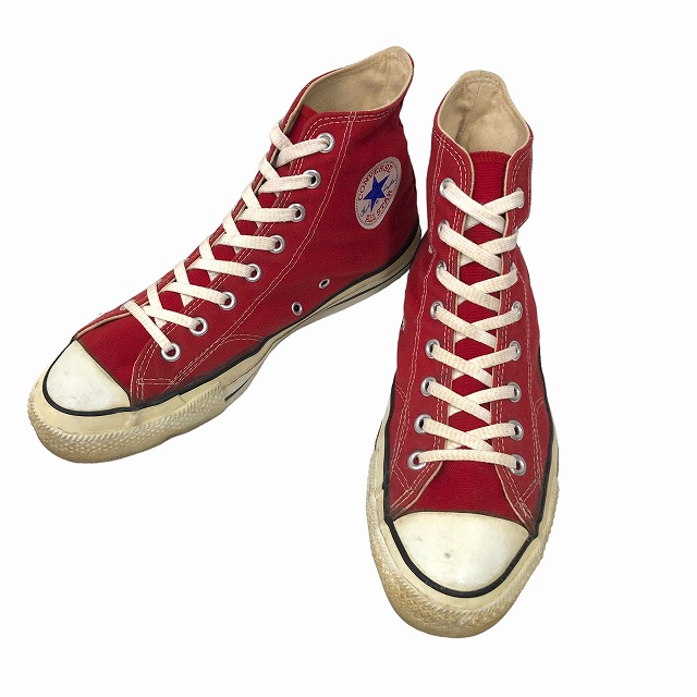 CONVERSE ALL STAR HI 80'S 「RED、サイドステッチ、9H」｜SAFARI 