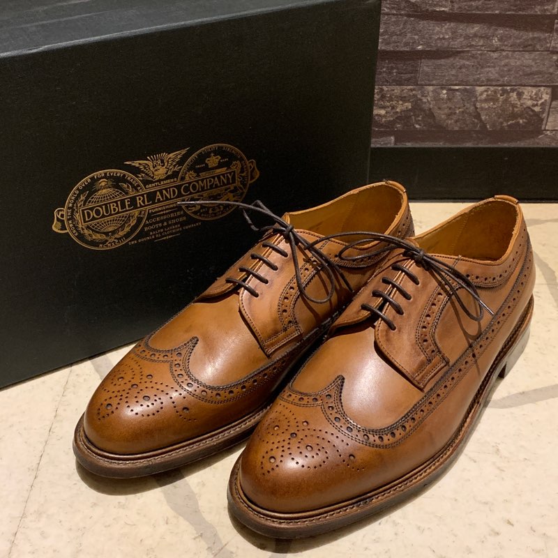RRLダブルアールエル WILBERFORCE WINGTIP SHOES