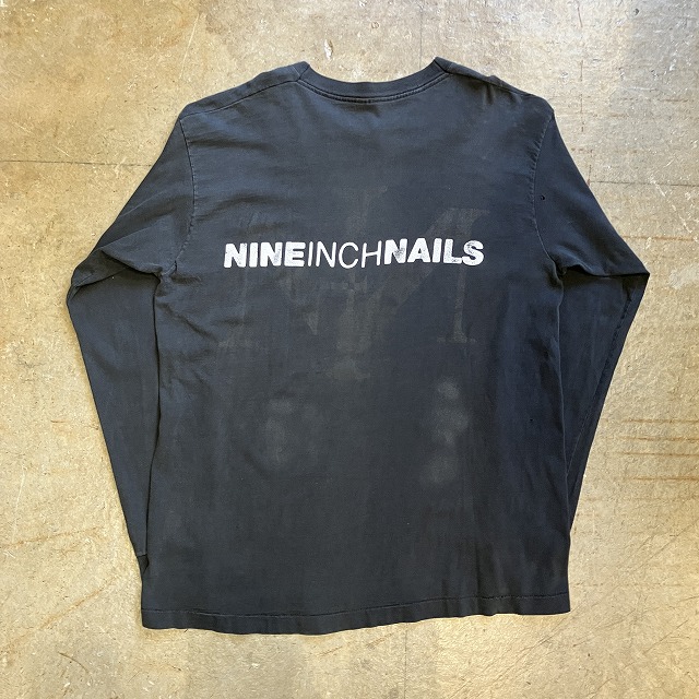 SPECIAL】NINE INCH NAILS LOGO L/S TEE 1990'S OLD XL｜SAFARI 
