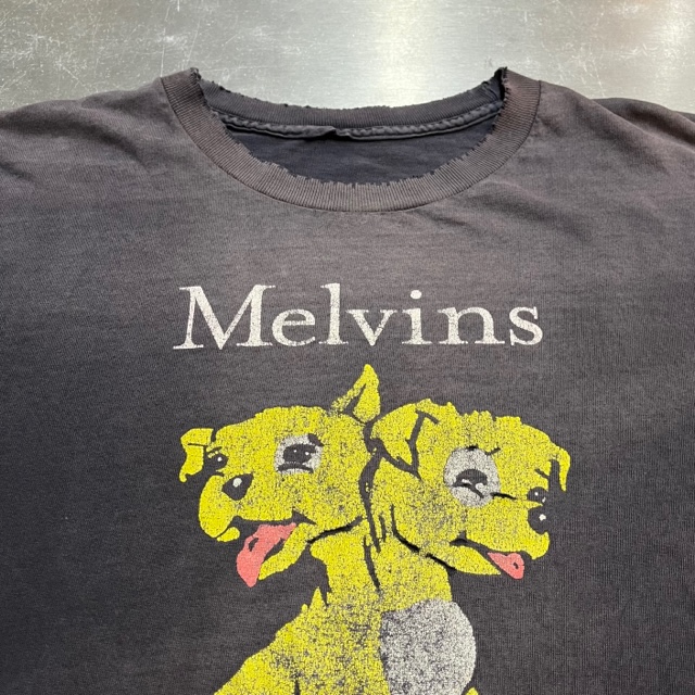 白 フリル付 激レア MELVINS Pussy Tシャツ ブラック サイズL