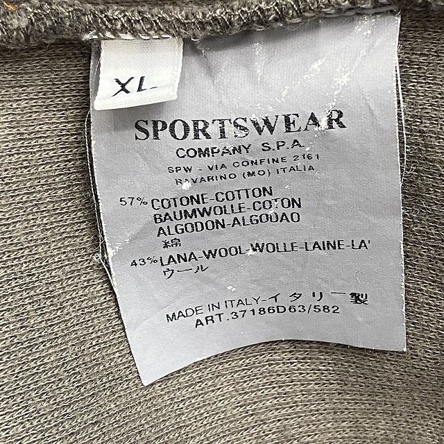 CP COMPANY MOC NECK SWEAT SHIRT 2002AW XL｜SAFARI サファリ