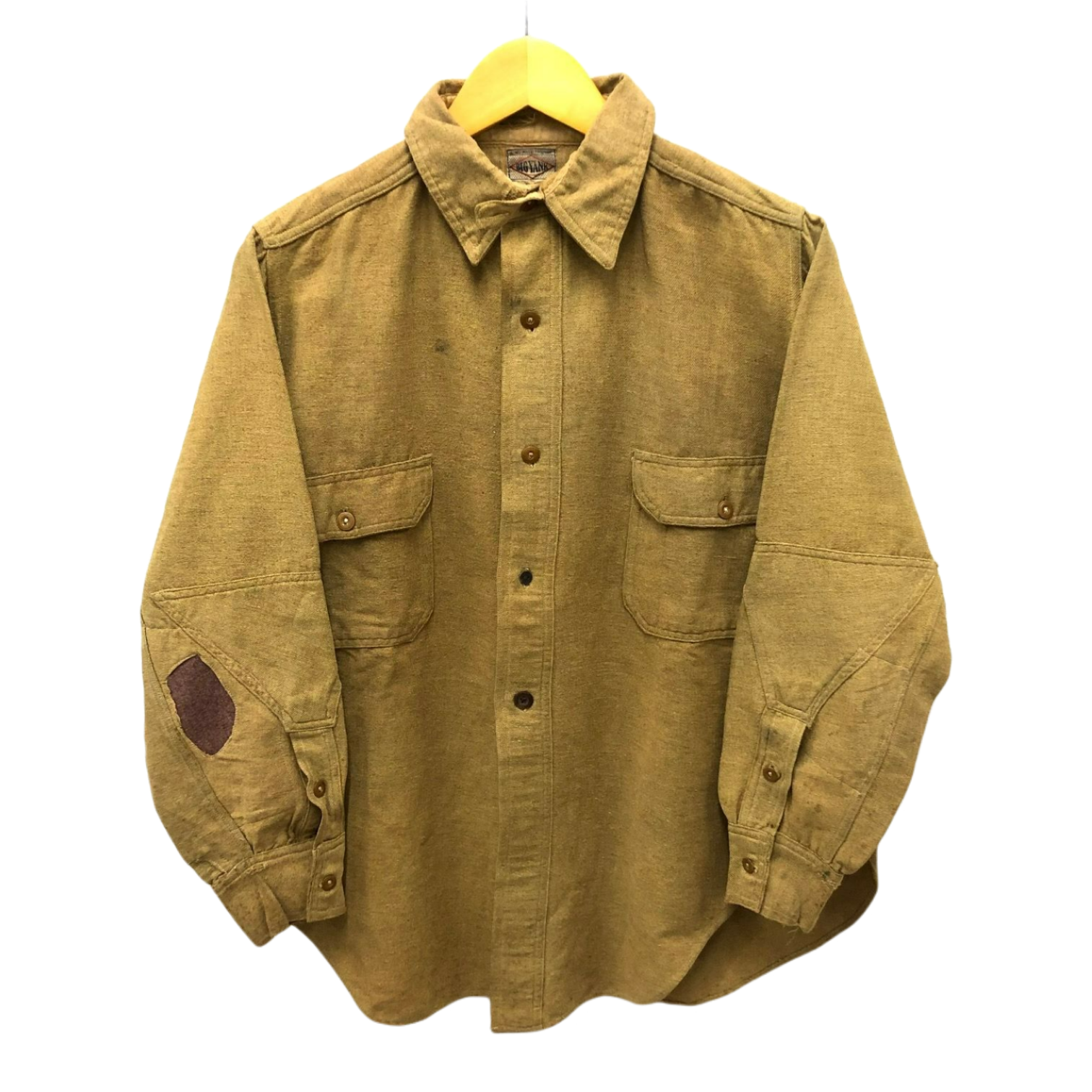 BIG YANK WOOL SHIRT 30S 「チンストラップ」｜SAFARI サファリ