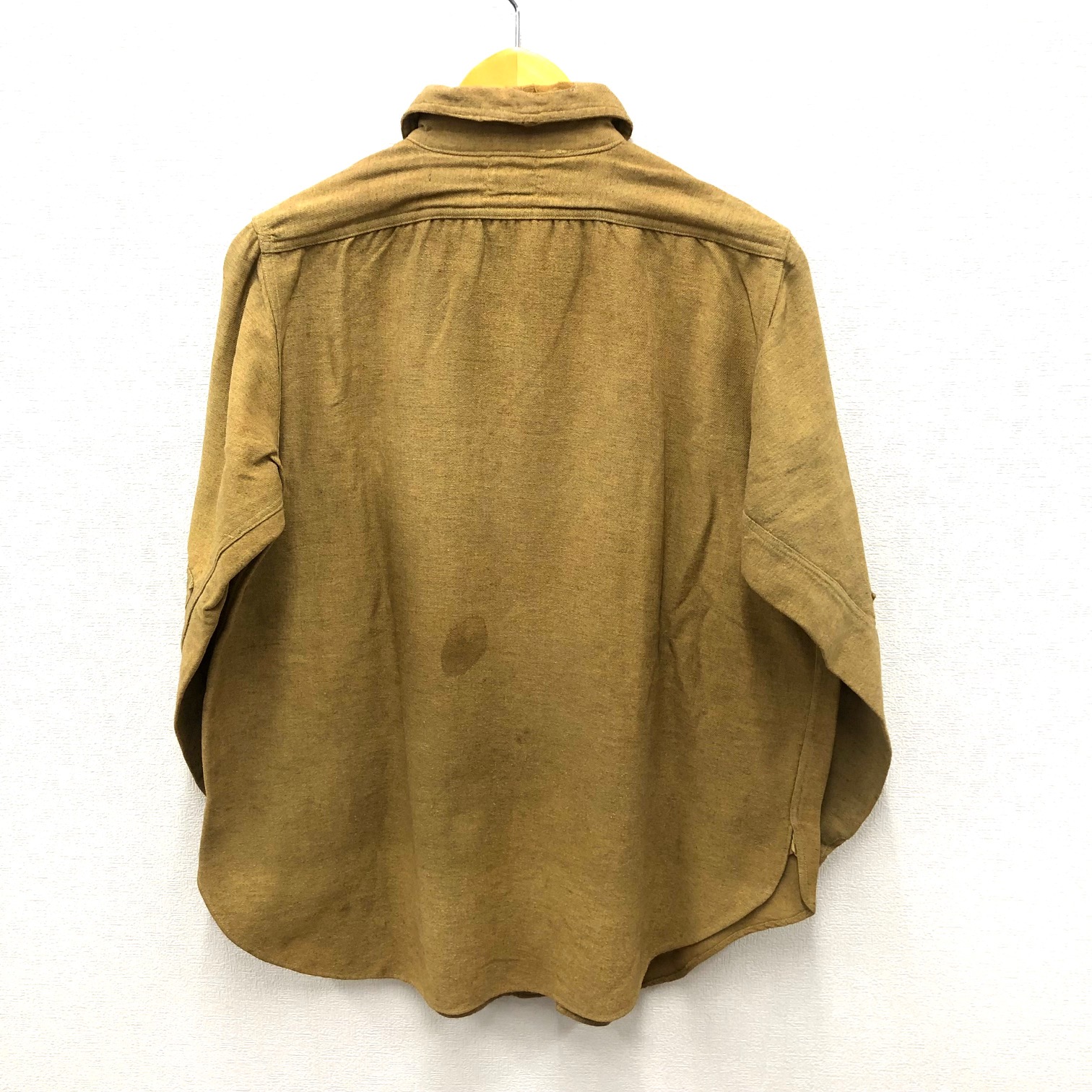 BIG YANK WOOL SHIRT 30S 「チンストラップ」｜SAFARI サファリ