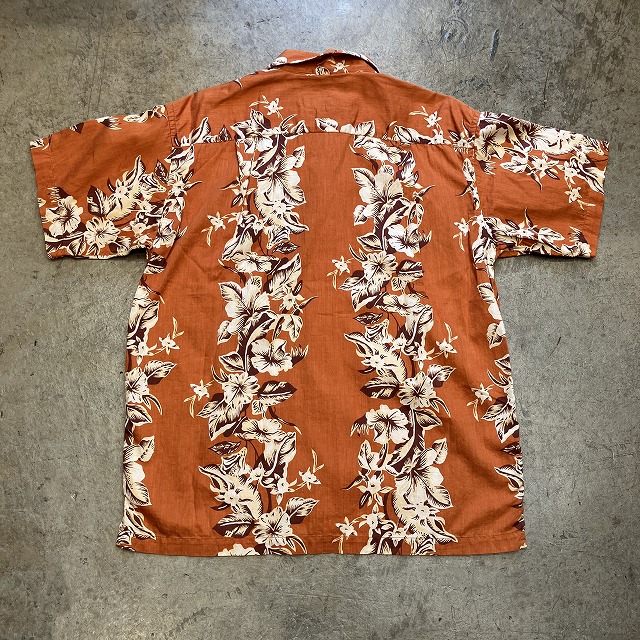 PATAGONIA PATALOHA SHIRT 2001 TUVALU:CADMIUM ORANGE｜SAFARI