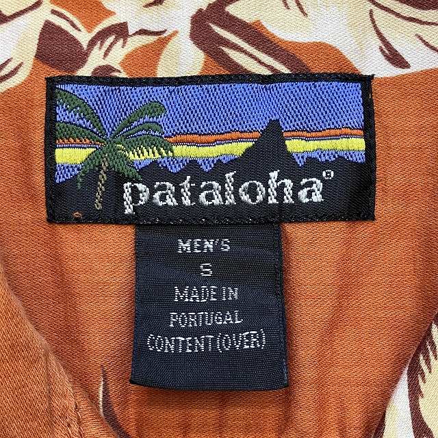 PATAGONIA PATALOHA SHIRT 2001 TUVALU:CADMIUM ORANGE｜SAFARI