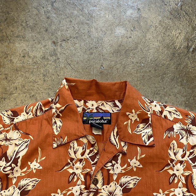 PATAGONIA PATALOHA SHIRT 2001 TUVALU:CADMIUM ORANGE｜SAFARI