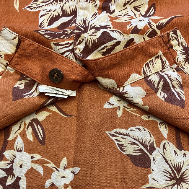 PATAGONIA PATALOHA SHIRT 2001 TUVALU:CADMIUM ORANGE｜SAFARI