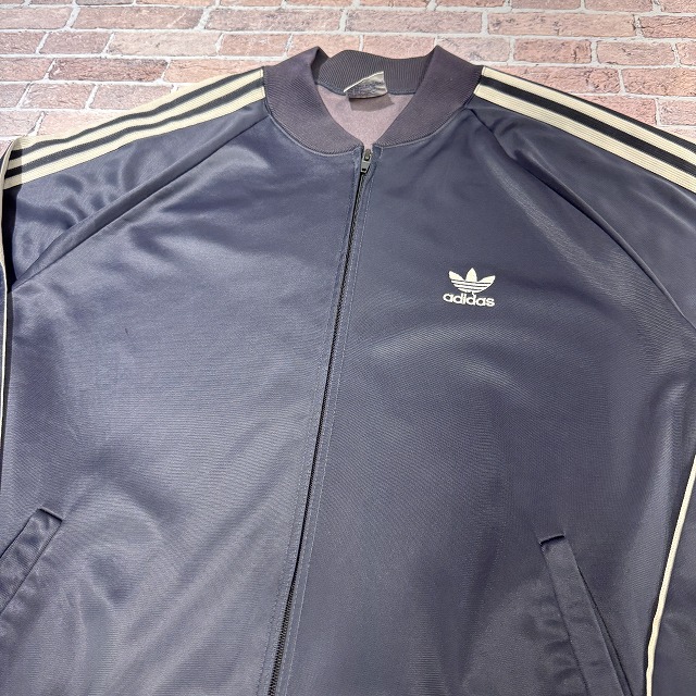 adidas ATP TRACK JACKET 80'S 「METALLIC NAVY、USA製、SIZE XL adidas ATP TRACK JACKET 80'S 「METALLIC NAVY、USA製、SIZE XL